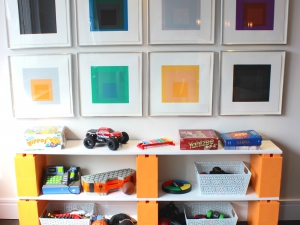 Children's Room Shelves